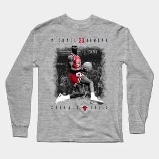 Michael Jordan 23 Chicago Bulls Long Sleeve T-Shirt